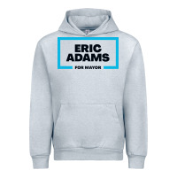 Heather Grey Eric Adams for mayor Urban Hoodie - artisFamous