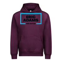 Mauve Wine Eric Adams for mayor Urban Hoodie - artisFamous