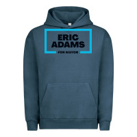 Pigment Midnight Navy Eric Adams for mayor Urban Hoodie - artisFamous