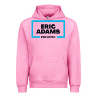Fuchsia Pink Eric Adams for mayor Urban Hoodie - artisFamous