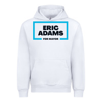 White Eric Adams for mayor Urban Hoodie - artisFamous