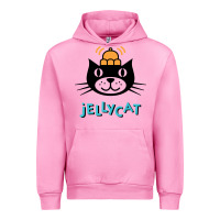 Fuchsia Pink jelly cat Urban Hoodie - artisFamous