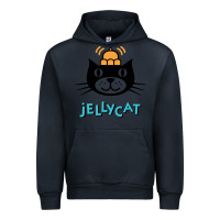 Navy jelly cat Urban Hoodie - artisFamous