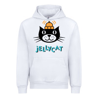 White jelly cat Urban Hoodie - artisFamous