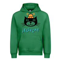 Emerald jelly cat Urban Hoodie - artisFamous