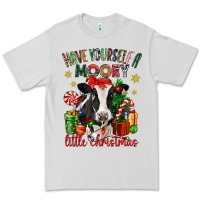 Dove Grey have yourself a little christmas cow Premium Tee - CowGirlArtShop