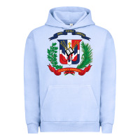 Pigment Grape Ice dominican republic flag national emblem republica dominicana t shirt Urban Hoodie - artisFamous