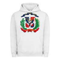 Pigment Lunar Rock dominican republic flag national emblem republica dominicana t shirt Urban Hoodie - artisFamous
