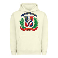 Pigment Pistachio dominican republic flag national emblem republica dominicana t shirt Urban Hoodie - artisFamous