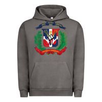 Pigment Tornado dominican republic flag national emblem republica dominicana t shirt Urban Hoodie - artisFamous