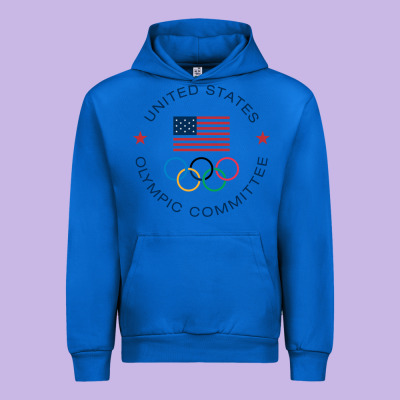 Olympic Rings Urban Hoodie Designed By Artisfamous