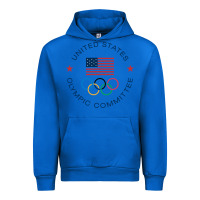 Cobalt Olympic Rings Urban Hoodie - artisFamous