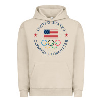 Pigment French Oak Olympic Rings Urban Hoodie - artisFamous