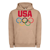 Pigment Burro Olympic Rings Urban Hoodie - artisFamous