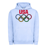 Pigment Grape Ice Olympic Rings Urban Hoodie - artisFamous