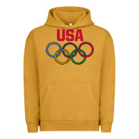 Pigment Peanut Butter Olympic Rings Urban Hoodie - artisFamous