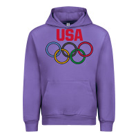 Tulip Olympic Rings Urban Hoodie - artisFamous