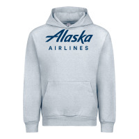Heather Grey Alaska Airlines Urban Hoodie - artisFamous