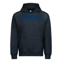 Navy Alaska Airlines Urban Hoodie - artisFamous