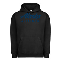 Pigment Black Alaska Airlines Urban Hoodie - artisFamous