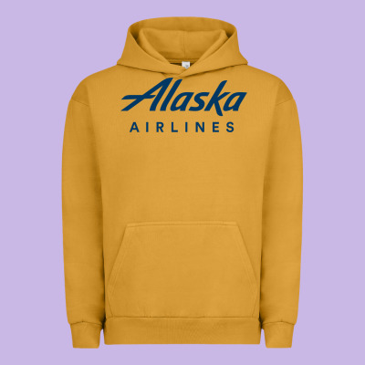 Alaska Airlines Urban Hoodie Designed By Artisfamous