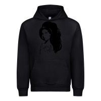 Black Amy Winehouse Urban Hoodie - artisFamous