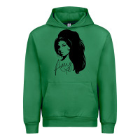Emerald Amy Winehouse Urban Hoodie - artisFamous
