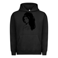 Pigment Black Amy Winehouse Urban Hoodie - artisFamous