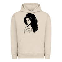 Pigment French Oak Amy Winehouse Urban Hoodie - artisFamous