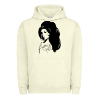 Pigment Pistachio Amy Winehouse Urban Hoodie - artisFamous