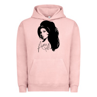 Pigment Salmon Amy Winehouse Urban Hoodie - artisFamous