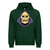 Forest Green Vintage Skeletor Urban Hoodie - artisFamous