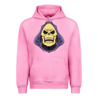 Fuchsia Pink Vintage Skeletor Urban Hoodie - artisFamous