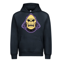 Navy Vintage Skeletor Urban Hoodie - artisFamous
