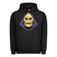 Pigment Black Vintage Skeletor Urban Hoodie - artisFamous