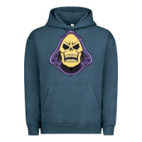 Pigment Midnight Navy Vintage Skeletor Urban Hoodie - artisFamous