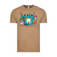 Vintage Coffee Dentist Coffee Vintage Tee - FaDigitalArtStudio