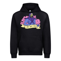 Black Vintage Skeletor ı am not nice Urban Hoodie - artisFamous
