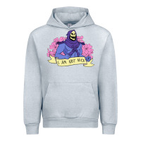 Heather Grey Vintage Skeletor ı am not nice Urban Hoodie - artisFamous