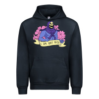 Navy Vintage Skeletor ı am not nice Urban Hoodie - artisFamous