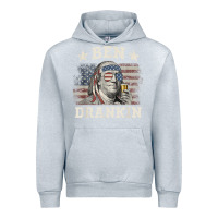 Heather Grey Ben Drankin 4th of July Patriotic Funny T-Shirt Urban Hoodie - artisFamous