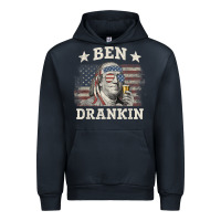 Navy Ben Drankin 4th of July Patriotic Funny T-Shirt Urban Hoodie - artisFamous