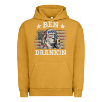 Pigment Peanut Butter Ben Drankin 4th of July Patriotic Funny T-Shirt Urban Hoodie - artisFamous