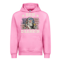 Fuchsia Pink Ben Drankin 4th of July Patriotic Funny T-Shirt Urban Hoodie - artisFamous