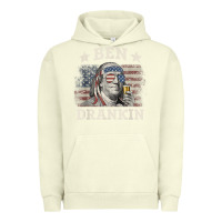 Pigment Pistachio Ben Drankin 4th of July Patriotic Funny T-Shirt Urban Hoodie - artisFamous