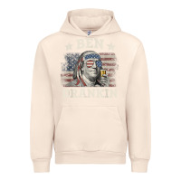 Sandshell Ben Drankin 4th of July Patriotic Funny T-Shirt Urban Hoodie - artisFamous