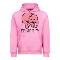 Fuchsia Pink delirium tremens Urban Hoodie - artisFamous