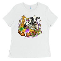 Holstein Mardi Gras Ladies Tee | Teevron