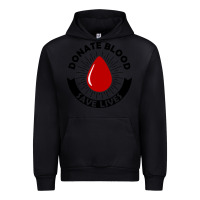 Black donate blood save lives blood donor Urban Hoodie - artisFamous