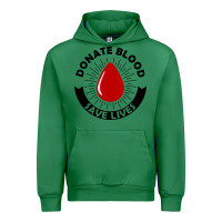 Emerald donate blood save lives blood donor Urban Hoodie - artisFamous